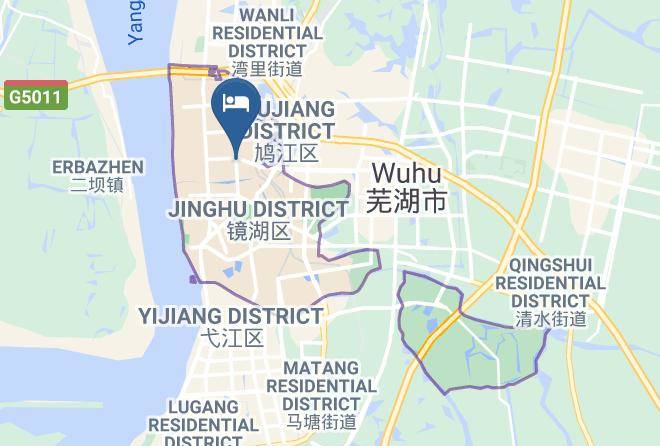 Wuhu - Travelers Hotel Anhui Maps