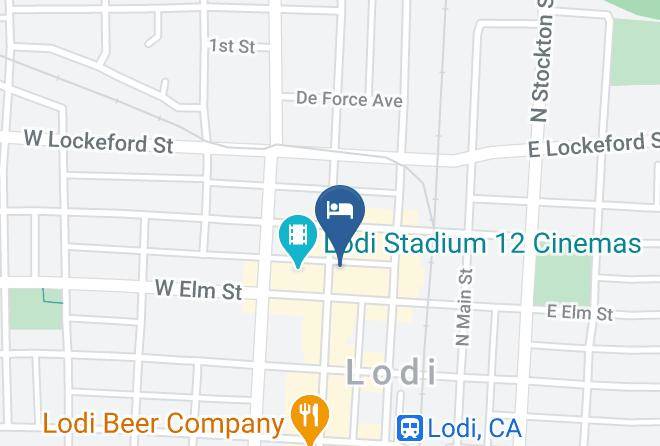 San Joaquin - Travelers Hotel Maps