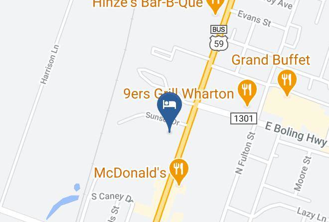 Wharton - Travelers Inn & Suites Maps