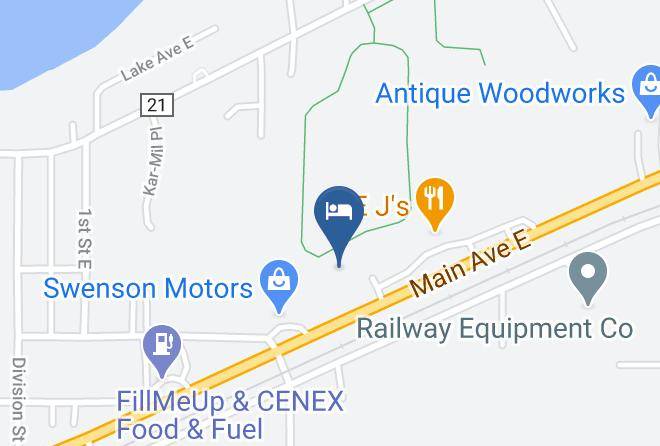 Sibley - Travelers Lodge & Suites Maps