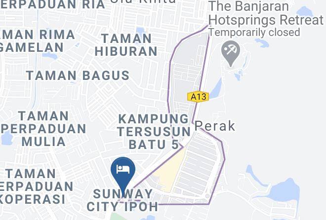 Travelland Hotel Map