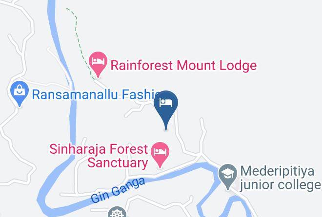 Galle - Traveller's Choice Sinharaja Maps
