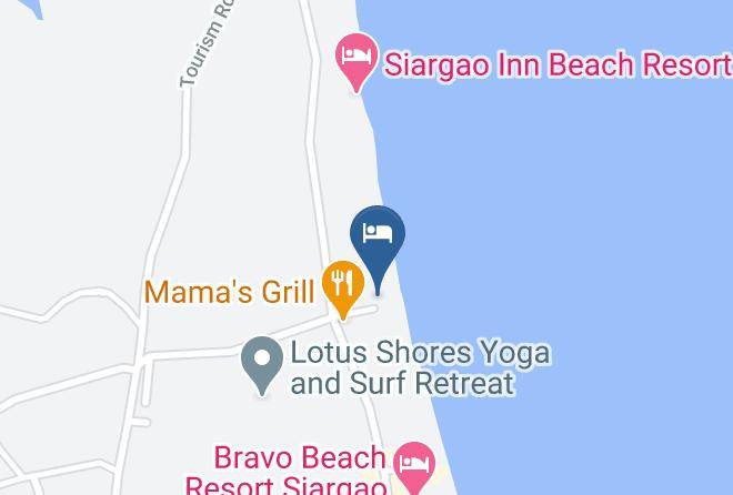 Surigao Del Norte - Travellers Beach Resort Maps