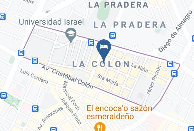 Distrito Metropolitano De Quito - Travellers Inn Maps