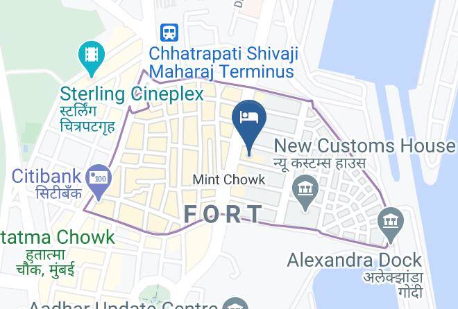 Mumbai - Travellers Inn Fort Maps