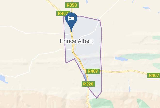Central Karoo - Travellers Rest B&b Maps