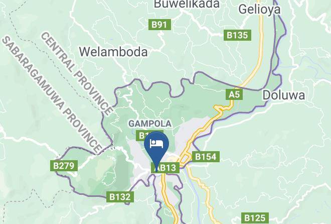 Kandy - Travellers Rest Home Maps