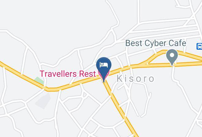 Travellers Rest Hotel Map