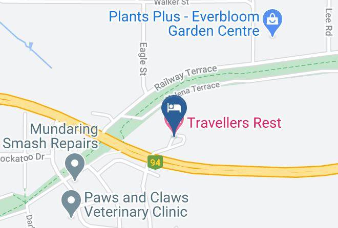Mundaring - Travellers Rest Motel Maps