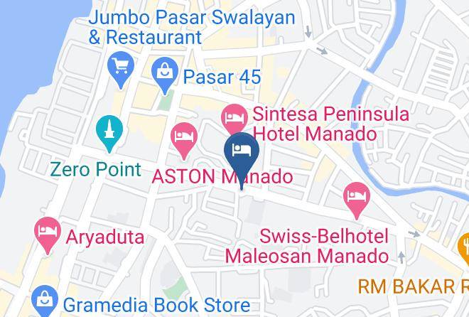 Kota Manado - Travello Hotel Maps
