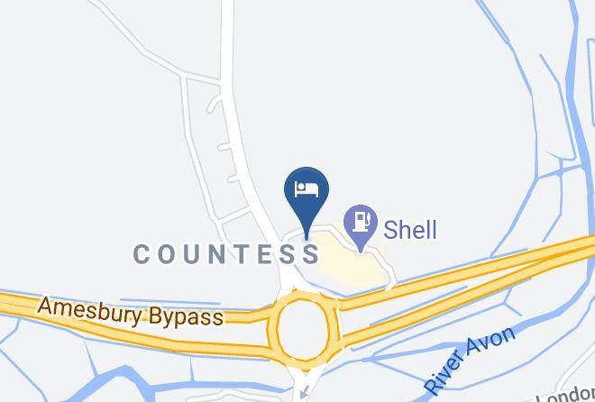 Wilts - Travelodge Amesbury Stonehenge Maps