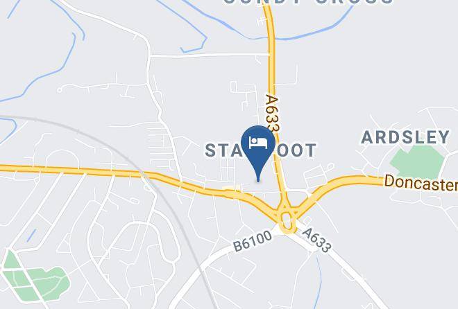 Barnsley - Travelodge Barnsley Maps