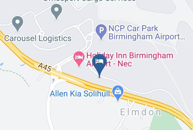 Travelodge Birmingham Airport Map