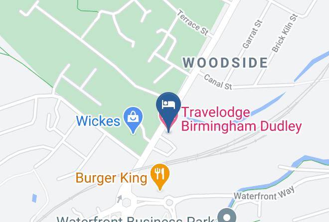 Dudley - Travelodge Birmingham Dudley Maps
