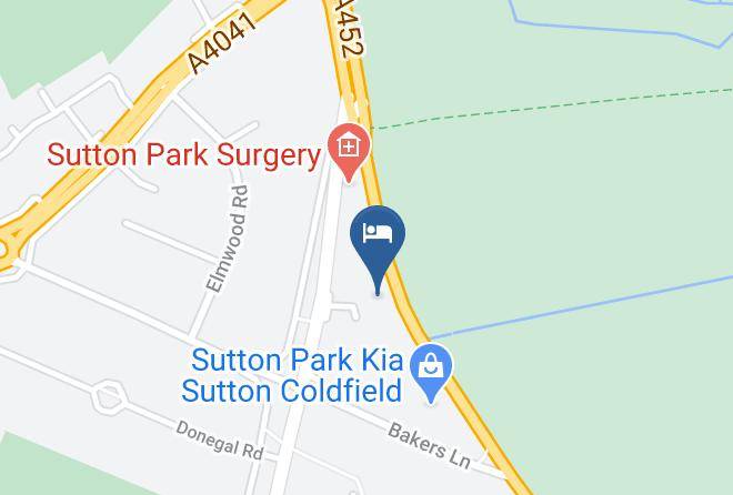 Birmingham - Travelodge Birmingham Streetly Maps
