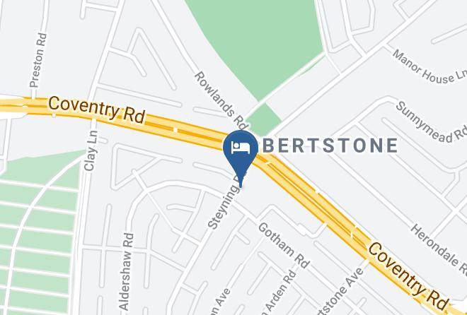 Birmingham - Travelodge Birmingham Yardley Maps