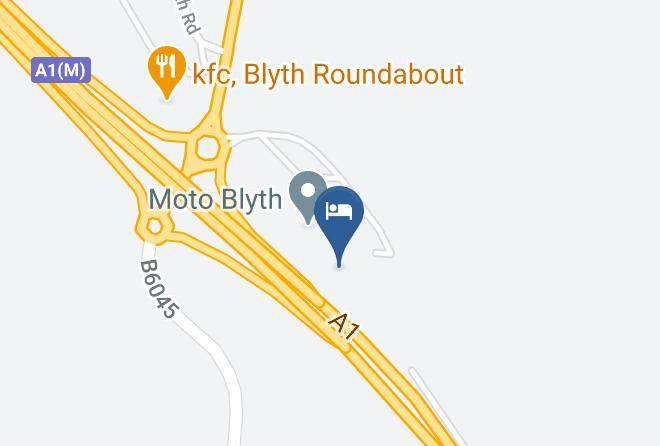 Notts - Travelodge Blyth A1 Maps