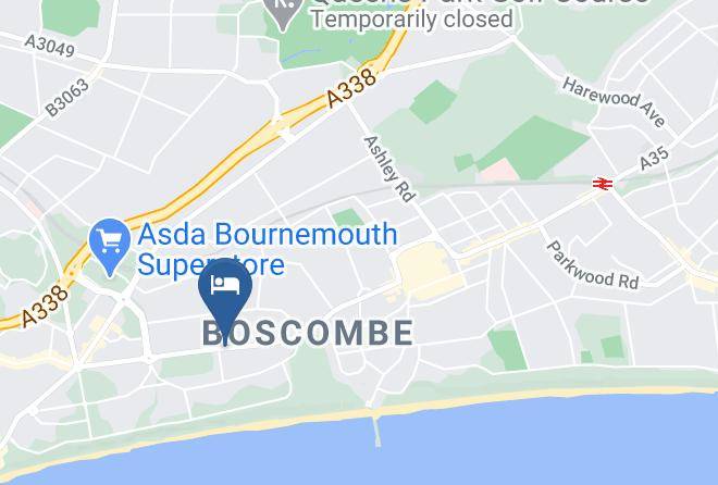 Travelodge Bournemouth Map