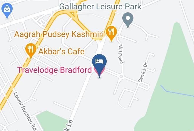 Leeds - Travelodge Bradford Maps