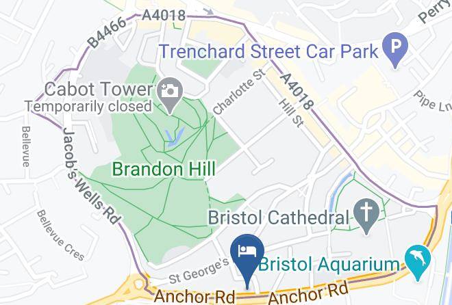 Bristol - Travelodge Bristol Central Maps