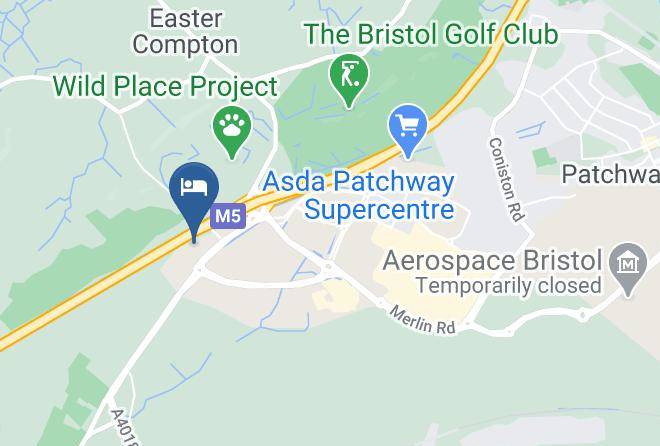 South Gloucestershire - Travelodge Bristol Cribbs Causeway Maps