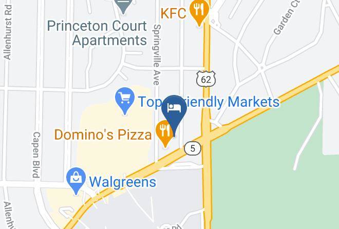 Travelodge Buffalo University District Map