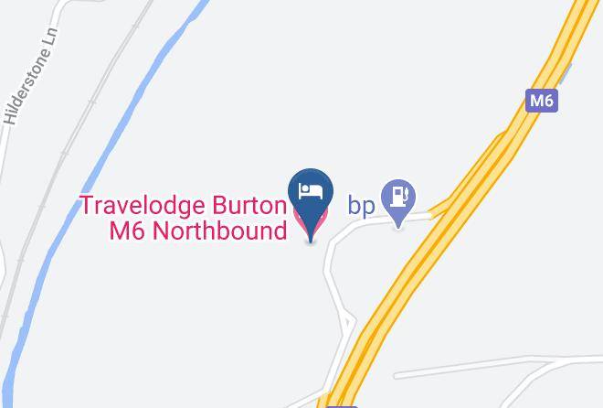 Cumbria - Travelodge Burton M6 Northbound Maps