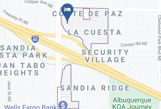 Bernalillo - Travelodge By Wyndham Albuquerque East Maps