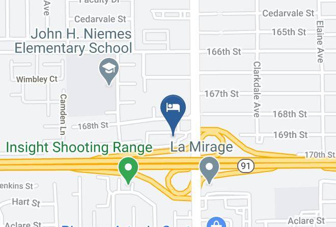 Los Angeles - Travelodge By Wyndham Artesia Maps