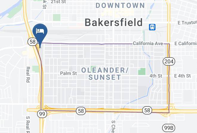 Kern - Travelodge By Wyndham Bakersfield Maps