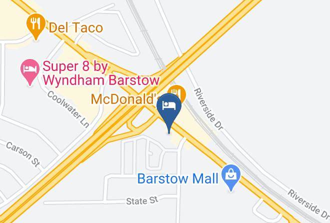 San Bernardino - Travelodge By Wyndham Barstow Maps