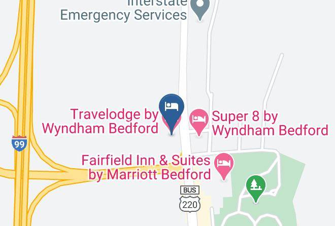 Bedford - Travelodge By Wyndham Bedford Maps