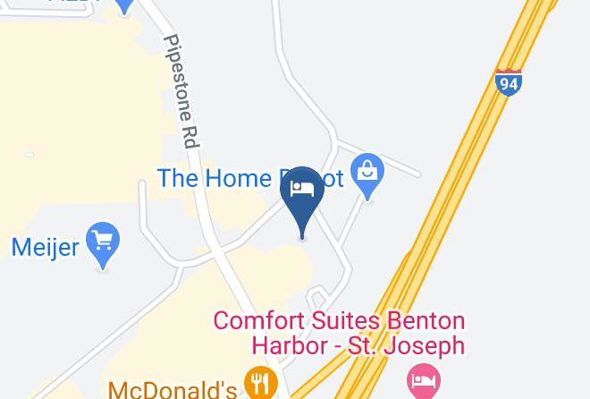 Berrien County - Travelodge By Wyndham Benton Harbor Mi Maps