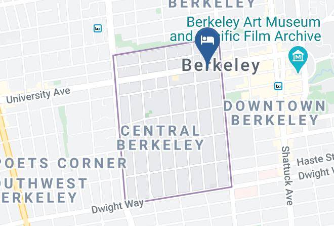 Alameda - Travelodge By Wyndham Berkeley Maps