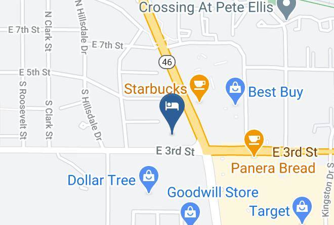 Travelodge By Wyndham Bloomington Map