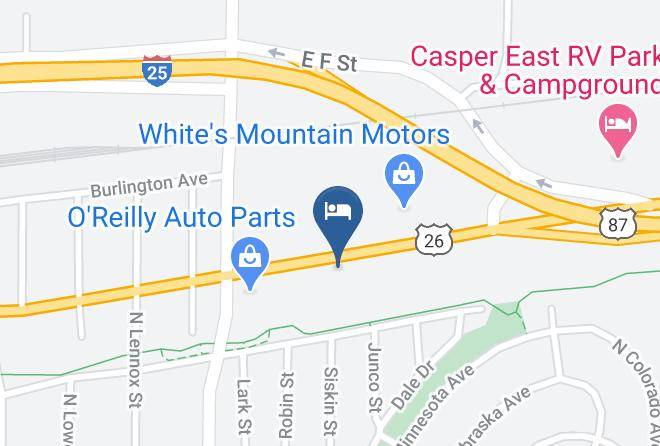 Natrona - Travelodge By Wyndham Casper Maps