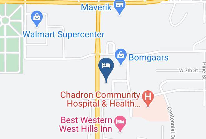 Dawes - Travelodge By Wyndham Chadron Maps