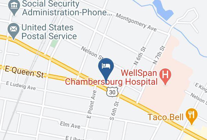 Franklin - Travelodge By Wyndham Chambersburg Maps