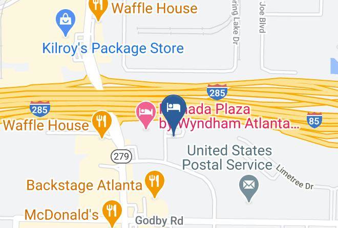Fulton - Travelodge By Wyndham College Park Maps