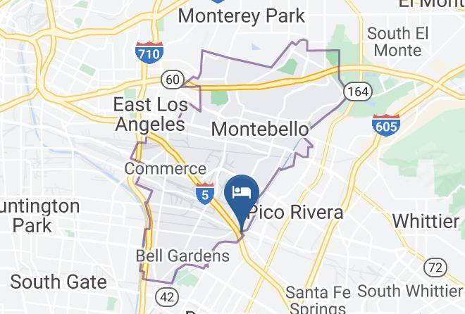 Los Angeles - Travelodge By Wyndham Commerce Los Angeles Area Maps