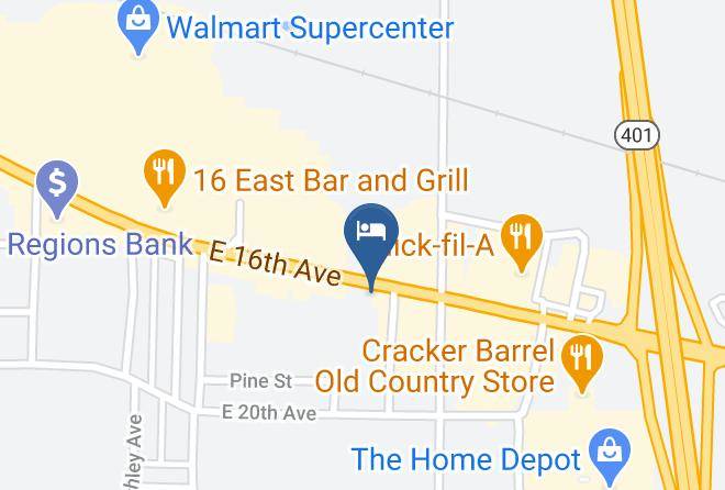 Crisp - Travelodge By Wyndham Cordele Maps