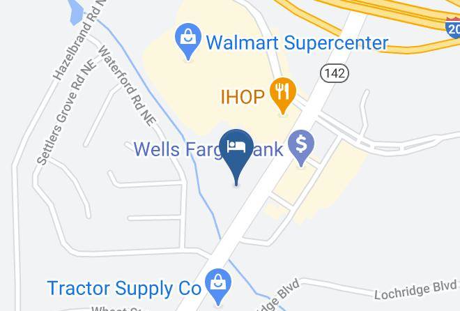 Quality Inn Covington Map