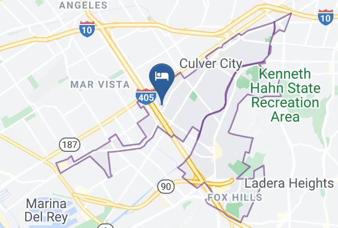 Los Angeles - Travelodge By Wyndham Culver City Maps