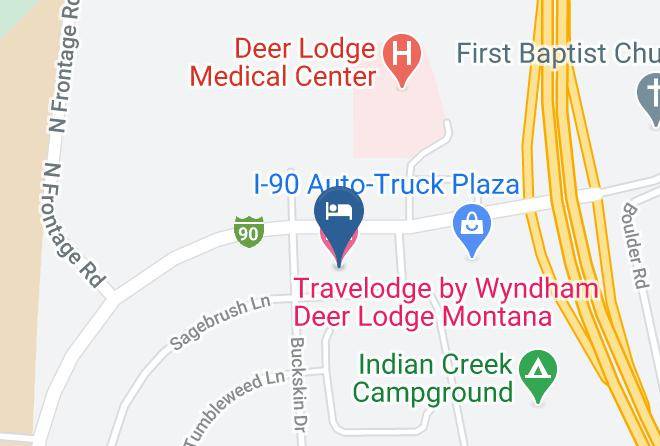 Powell - Travelodge By Wyndham Deer Lodge Montana Maps