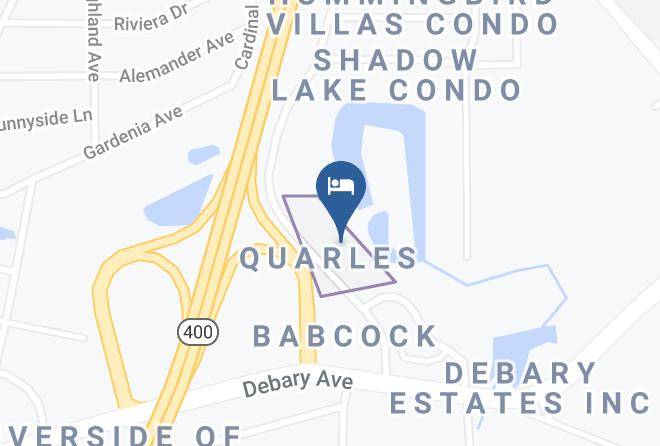 Volusia - Travelodge By Wyndham Deltona Maps