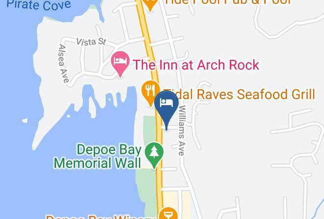 Lincoln - Travelodge By Wyndham Depoe Bay Maps