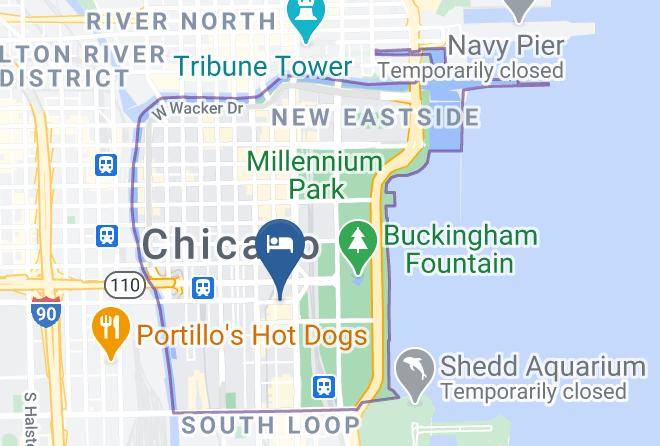 Cook - Travelodge By Wyndham Downtown Chicago Maps
