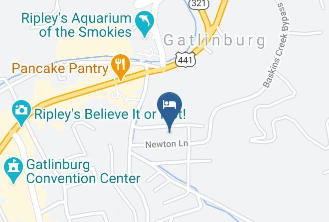 Sevier - Travelodge By Wyndham Downtown Gatlinburg Maps