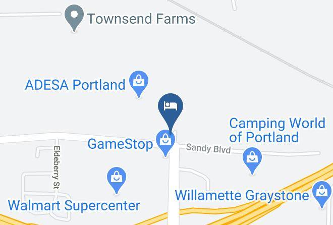 Multnomah - Travelodge By Wyndham East Portland Gresham Maps
