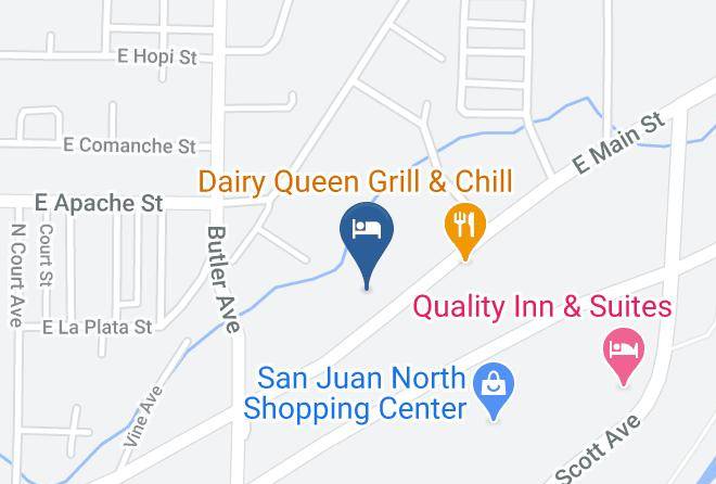 San Juan - Travelodge By Wyndham Farmington Maps